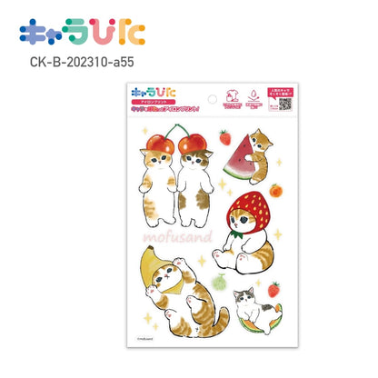 mofusandアイロンプリントシート A55 | ノベルティ(小物) | 1枚 | CK-B-202310-a55 | F