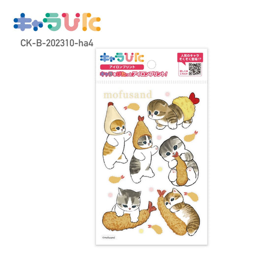 mofusandアイロンプリントシート はがき4 | ノベルティ(小物) | 1枚 | CK-B-202310-ha4 | F
