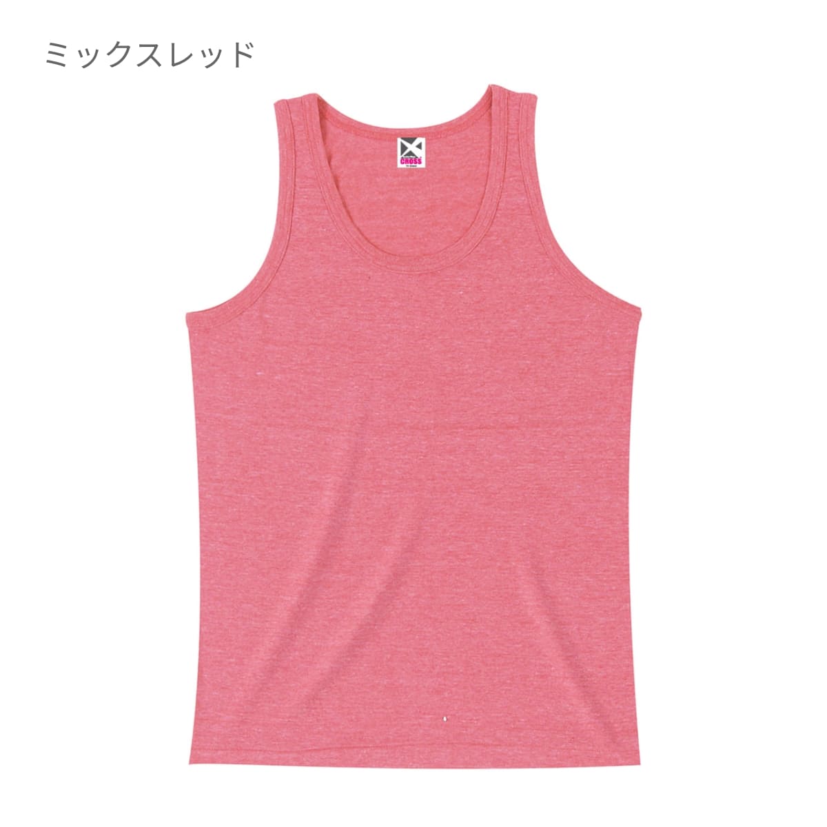トライブレンドタンクトップ | メンズ | 1枚 | CR1104 | ミックスアッシュ