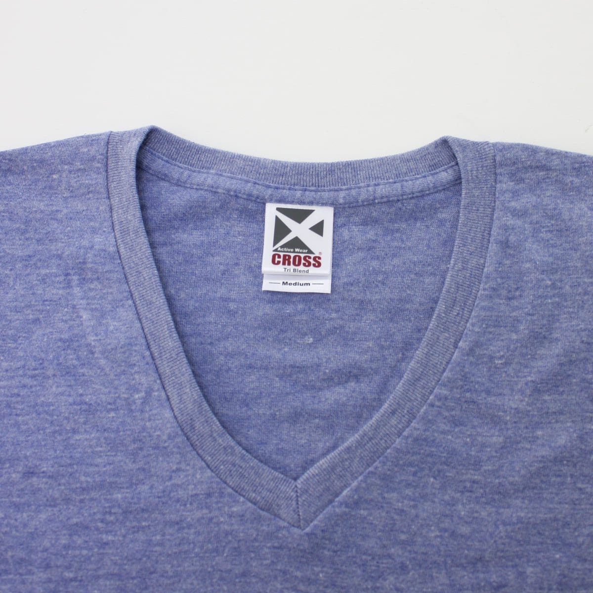 トライブレンドVネックTシャツ | メンズ | 1枚 | CR1106 | ミックスパープル