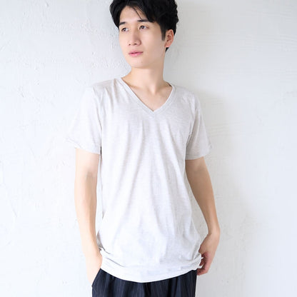 トライブレンドVネックTシャツ | メンズ | 1枚 | CR1106 | ミックスイエロー