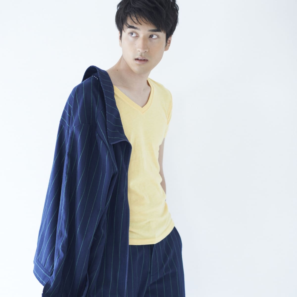 トライブレンドVネックTシャツ | メンズ | 1枚 | CR1106 | ミックスサラミ