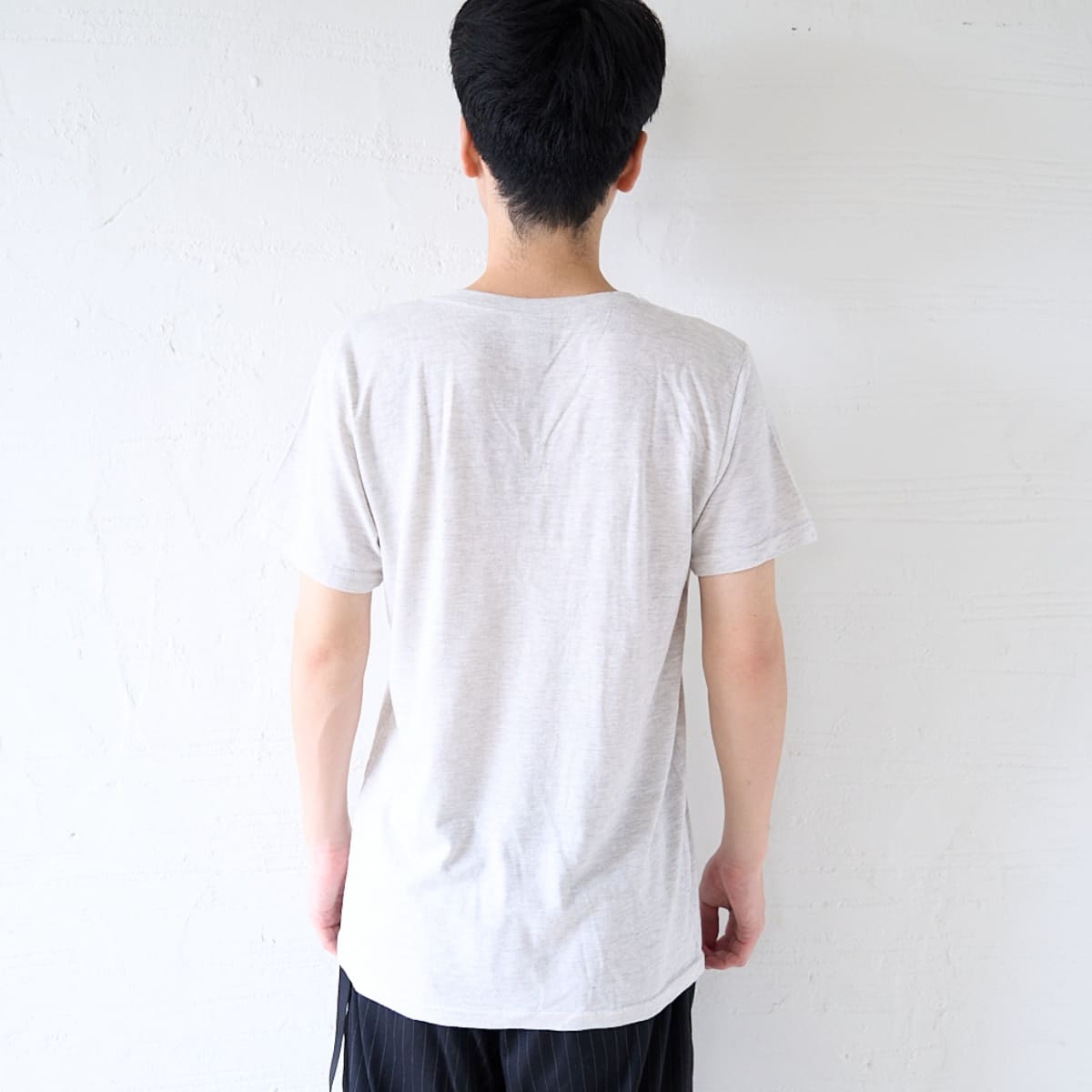 トライブレンドVネックTシャツ | メンズ | 1枚 | CR1106 | ミックスブルー