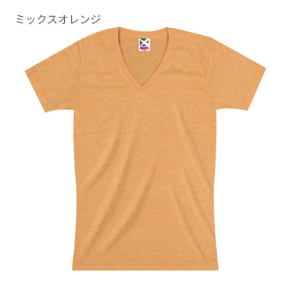 トライブレンドVネックTシャツ | メンズ | 1枚 | CR1106 | ミックスサラミ