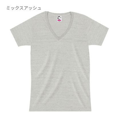 トライブレンドVネックTシャツ | メンズ | 1枚 | CR1106 | ミックスピンク