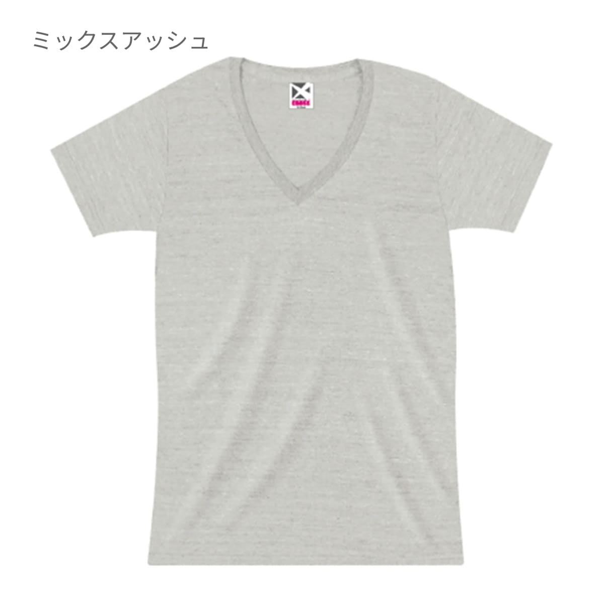 トライブレンドVネックTシャツ | メンズ | 1枚 | CR1106 | ミックスレッド