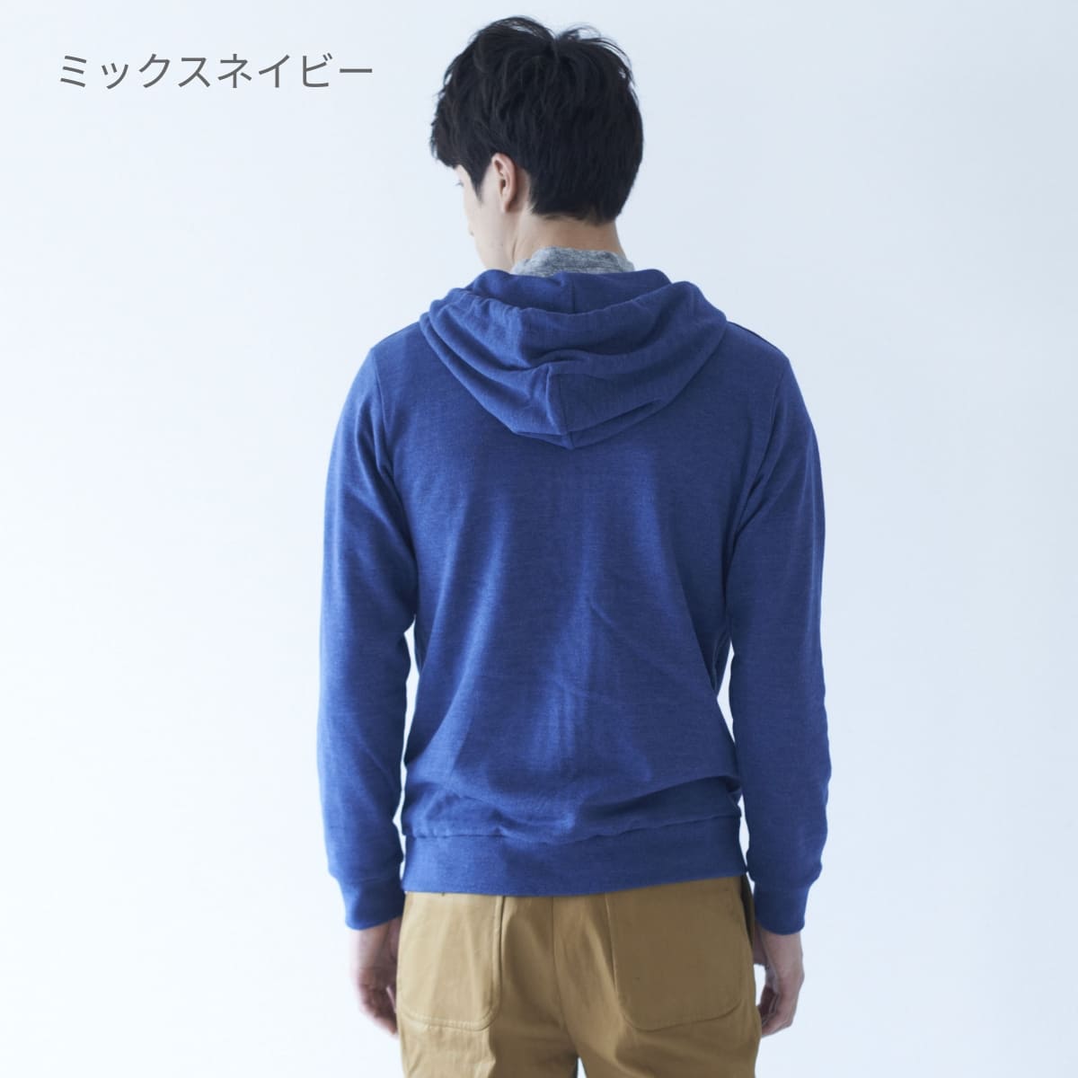 トライブレンドジップパーカー | メンズ | 1枚 | CR1107 | ミックスレッド