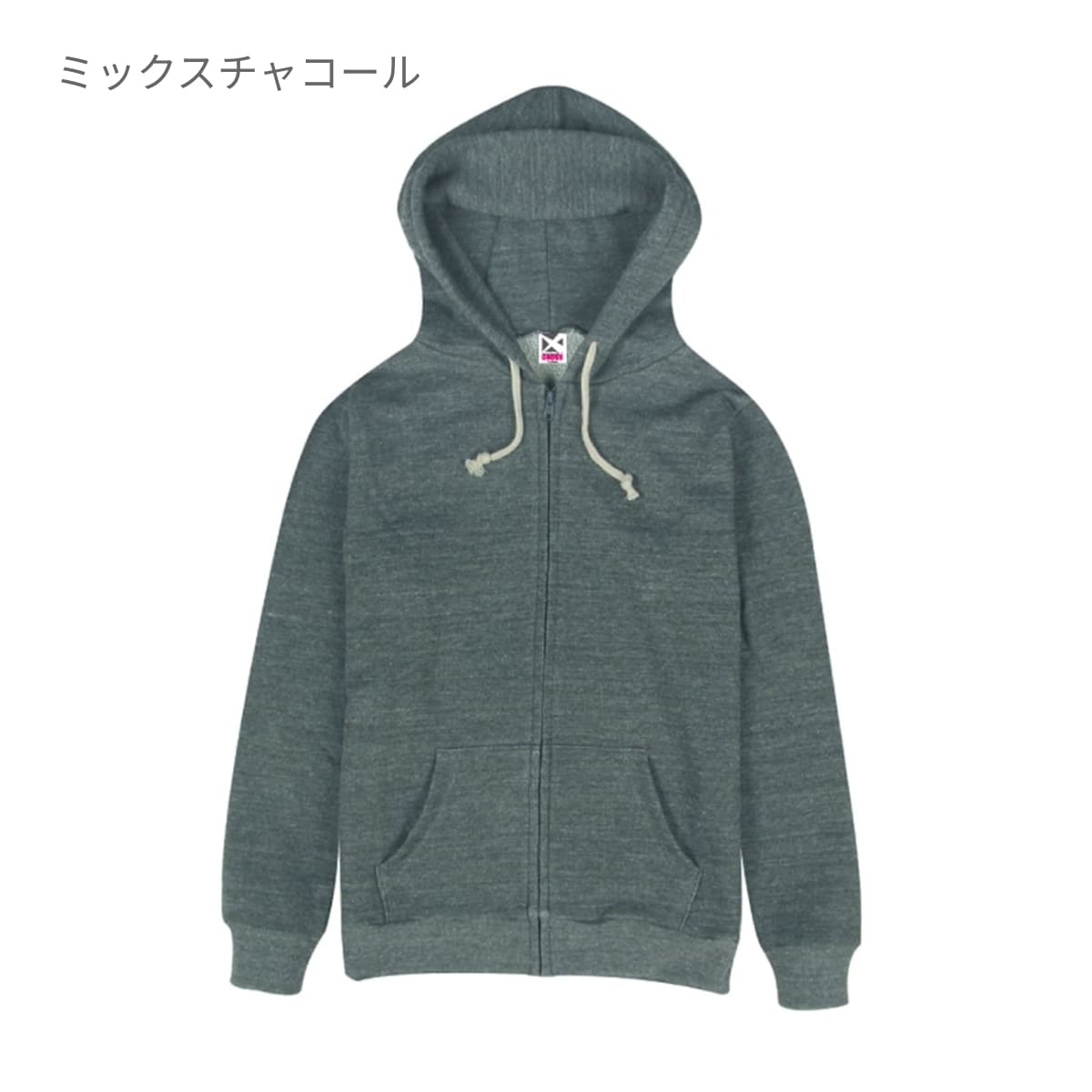 トライブレンドジップパーカー | メンズ | 1枚 | CR1107 | ミックスオレンジ