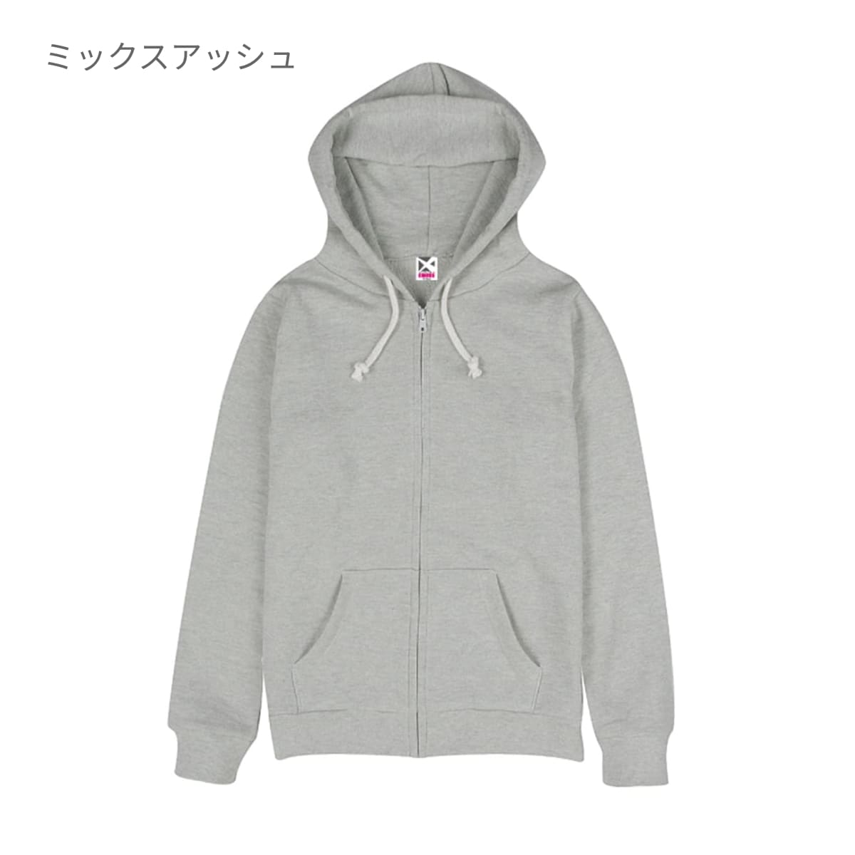 トライブレンドジップパーカー | メンズ | 1枚 | CR1107 | ミックスチャコール