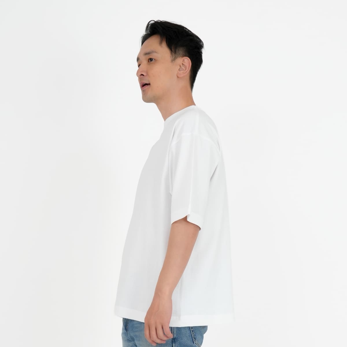マックスウェイト オーバーサイズTシャツ（5分袖） | メンズ | 1枚 | OE1130 | ホワイト