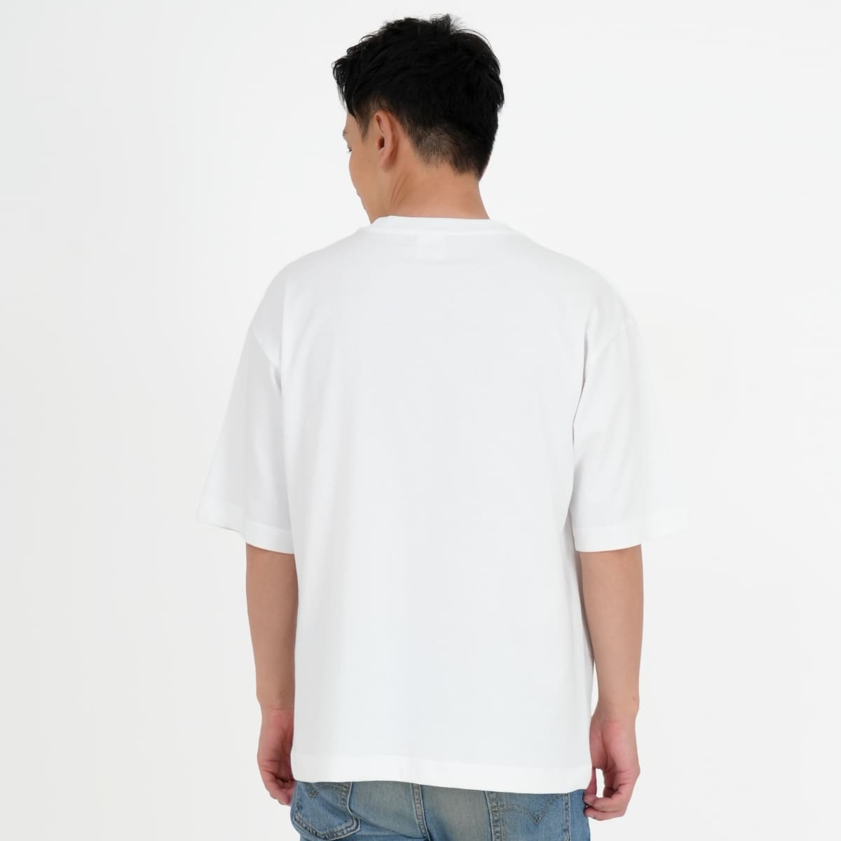 マックスウェイト オーバーサイズTシャツ（5分袖） | メンズ | 1枚 | OE1130 | ホワイト