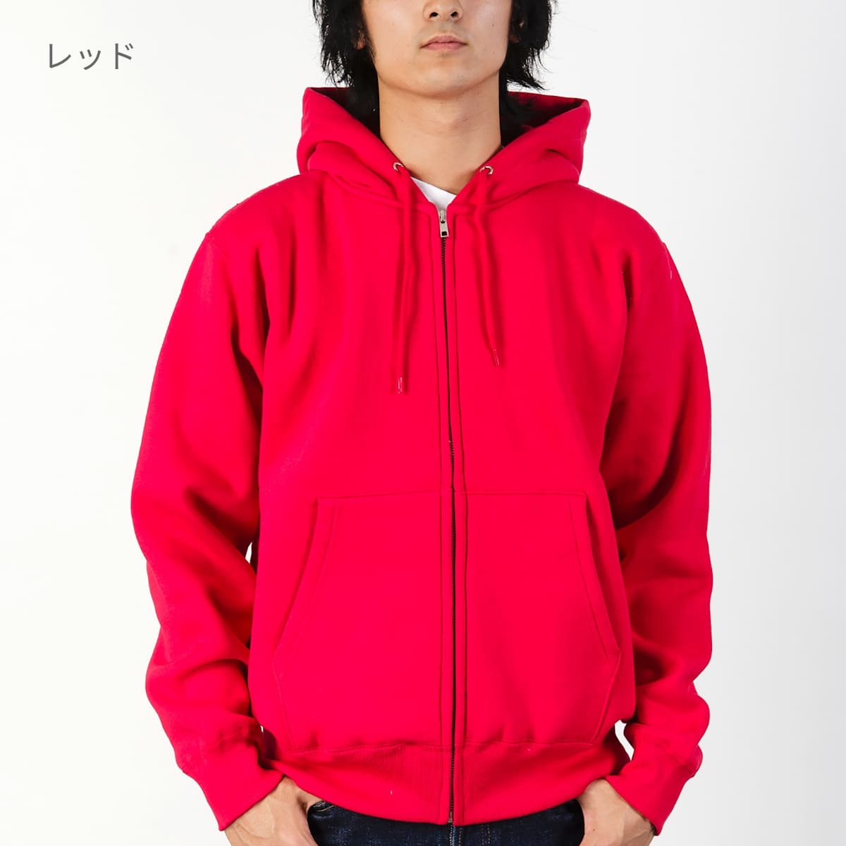 マックスヘビーZIPパーカー | メンズ | 1枚 | CS2221 | レッド