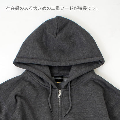 ワイルドジップパーカー | ビッグサイズ | 1枚 | CS2231 | スーパーブラック