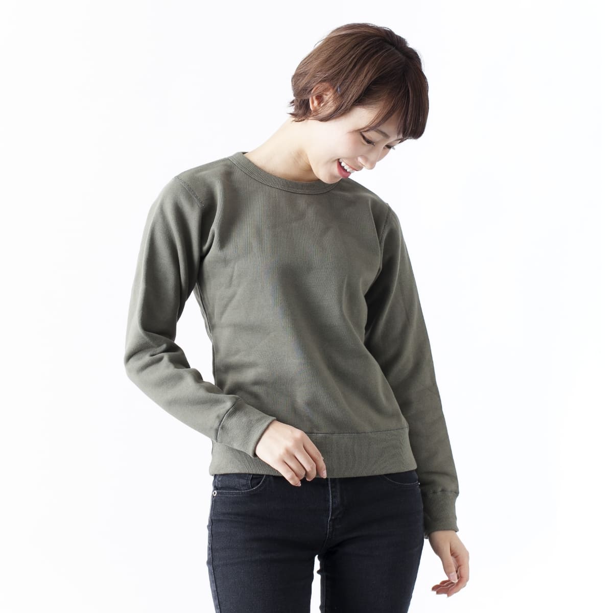 スウェットシャツ | レディース | 1枚 | DM4611 | ターコイズ – Tshirt