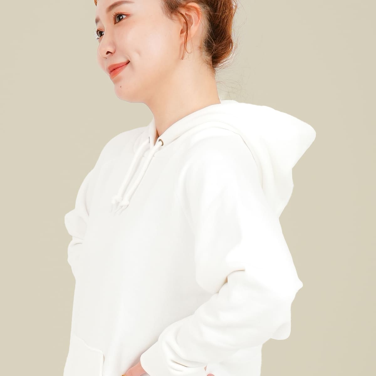 P/O パーカー（裏毛） | レディース | 1枚 | DM4620 | ネイビー