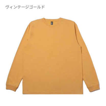 6.6オンス ロングスリーブヴィンテージTシャツ（1.6インチリブ） | メンズ | 1枚 | DF1201S | ヴィンテージリーフグリーン