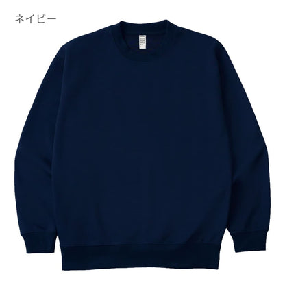 12オンス プラチナクルーネックスウェット | ビッグサイズ | 1枚 | DF1406 | ホワイト