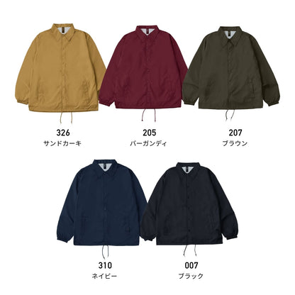 コンフォートコーチジャケット | メンズ | 1枚 | DF5502 | ブラック