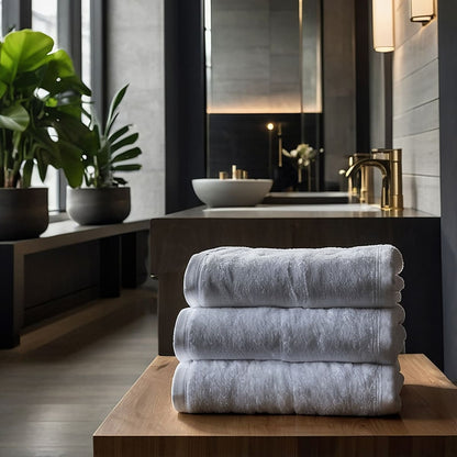 240匁 スレン染めタオル | ノベルティ(小物) | 1枚 | DF3501 | ホワイト