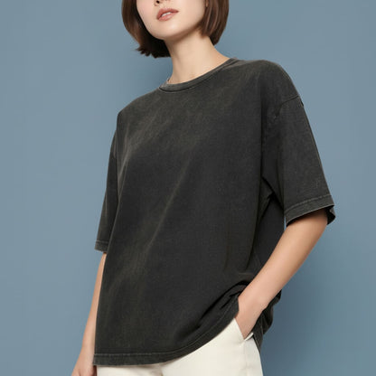 6.6オンス プレミアムヴィンテージTシャツ | メンズ | 1枚 | DF1101S | ヴィンテージソフトブラック
