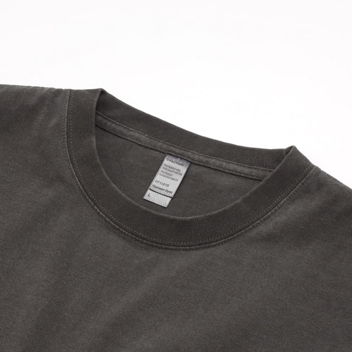 6.6オンス プレミアムガーメントダイTシャツ | メンズ | 1枚 | DF1101D | ヴィンテージブラック