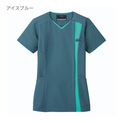 レディスジップスクラブ | 医療介護ユニフォーム | 1枚 | 7023SCP | バーガンディ