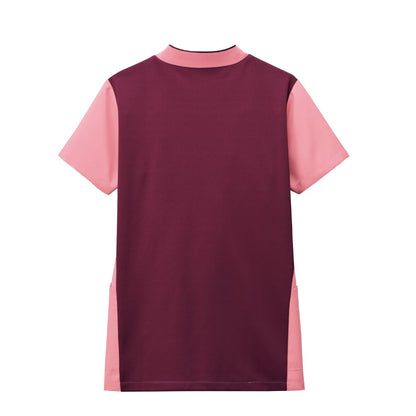 レディスジップスクラブ | 医療介護ユニフォーム | 1枚 | 7038SC | サックス×ダークネイビー