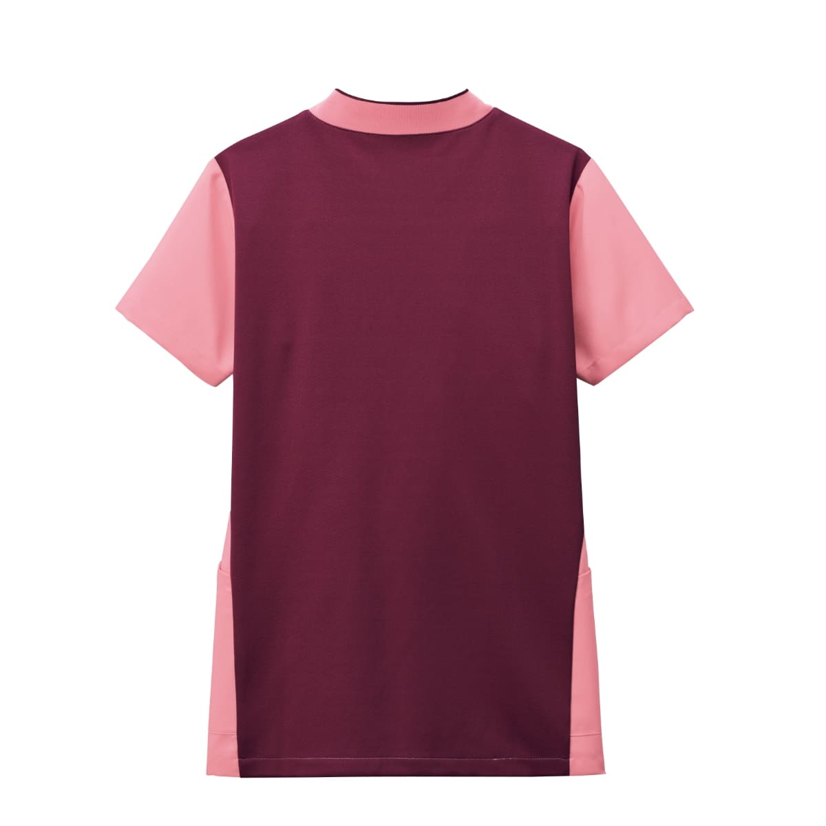 レディスジップスクラブ | 医療介護ユニフォーム | 1枚 | 7038SC | バーガンディ×バーガンディ