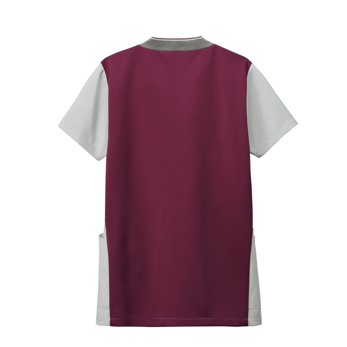 レディスジップスクラブ | 医療介護ユニフォーム | 1枚 | 7043SC | ターコイズ×ダークネイビー