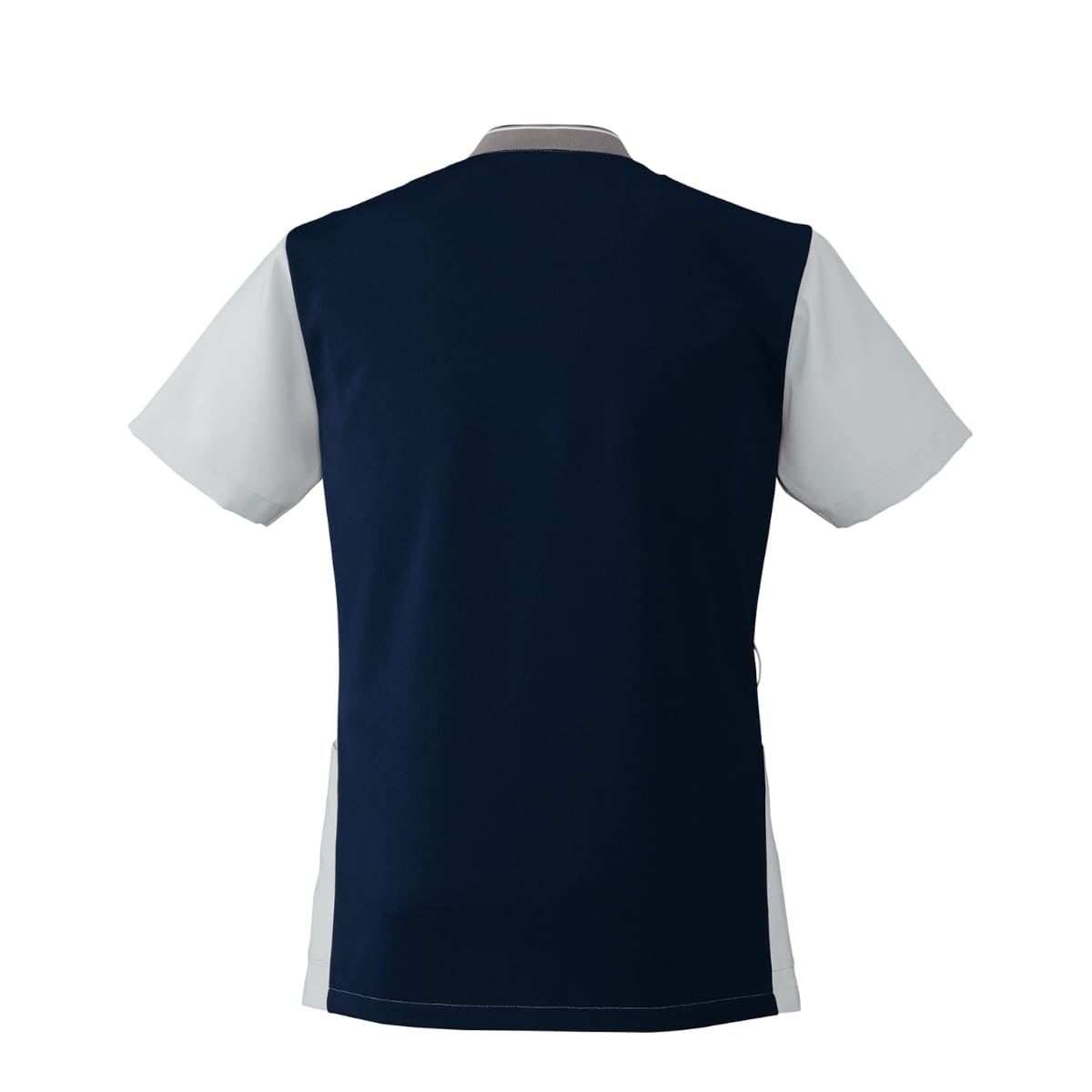 メンズジップスクラブ | 医療介護ユニフォーム | 1枚 | 7044SC | ダークネイビー×ダークネイビー