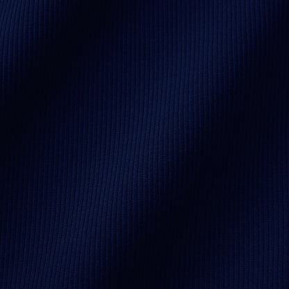 メンズニットスクラブ | 医療介護ユニフォーム | 1枚 | 7051SC | サックス×ダークネイビー