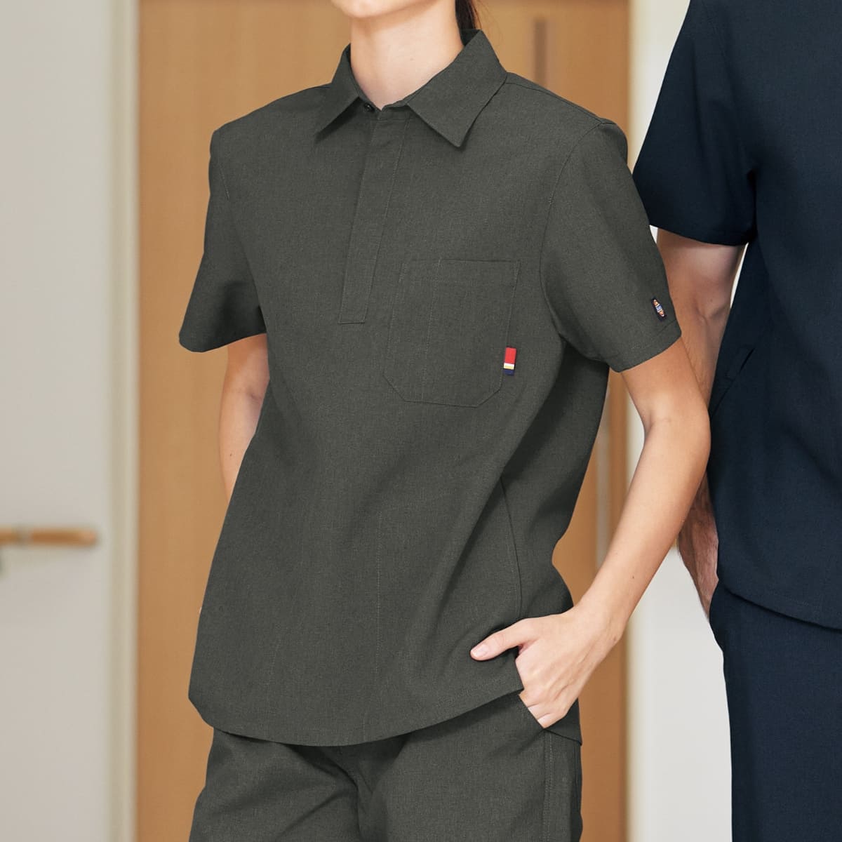 スクラブ（Dickies） | メディカルウェア | 1枚 | 7098SC | ダークグレー