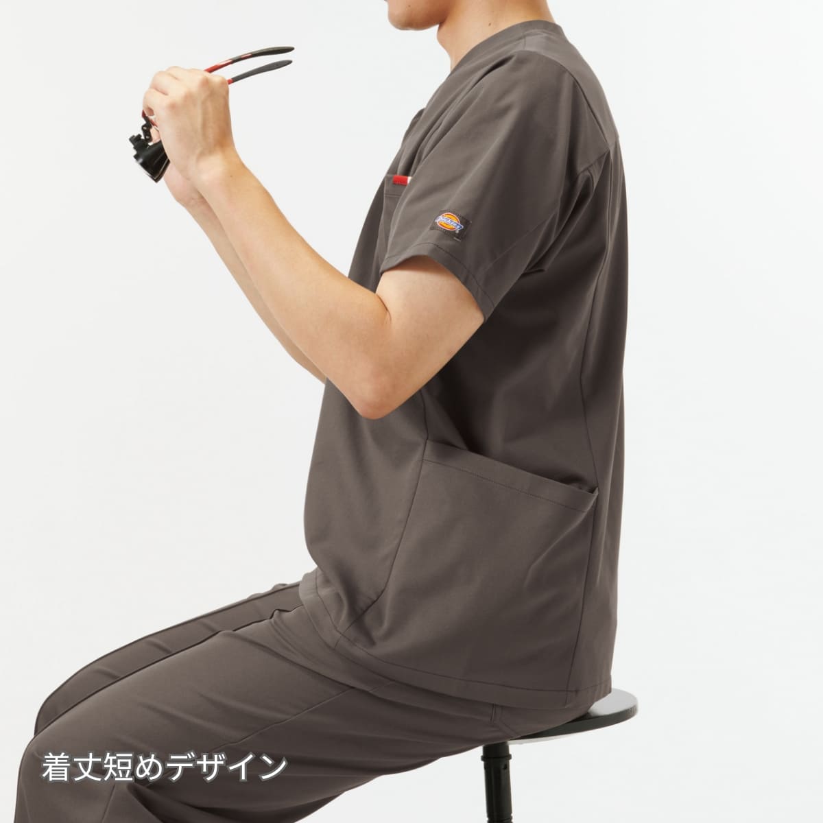 スクラブ（Dickies） | メディカルウェア | 1枚 | 7112SC | ブラック