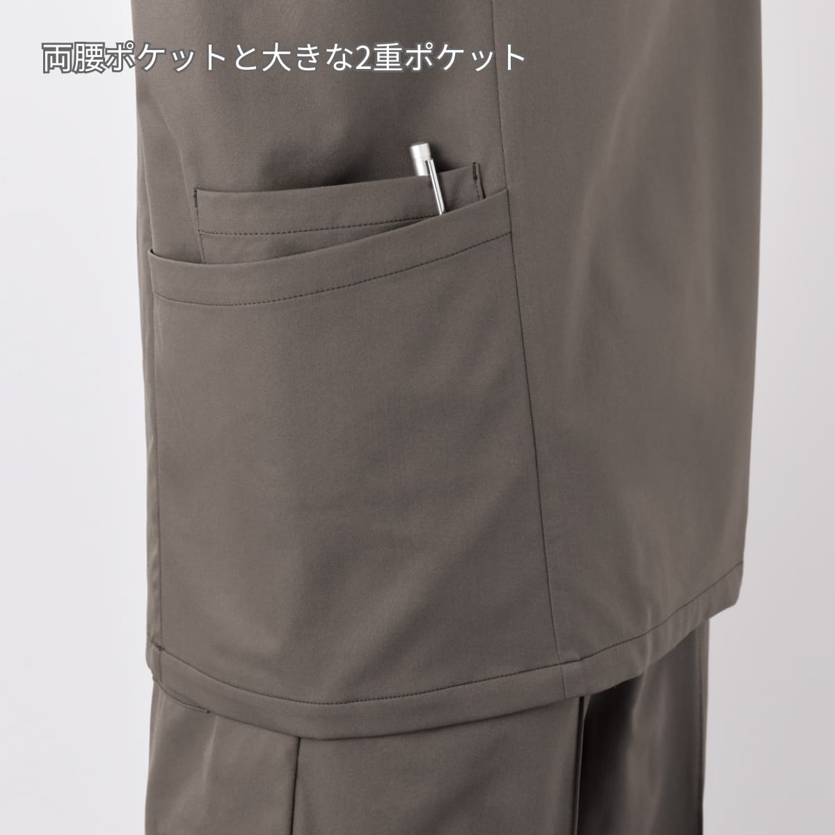 スクラブ（Dickies） | メディカルウェア | 1枚 | 7112SC | ガンメタ