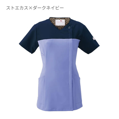 レディスジップスクラブ（Wacoal HI collection） | メディカルウェア | 1枚 | HI701 | グランディス×ダークネイビー