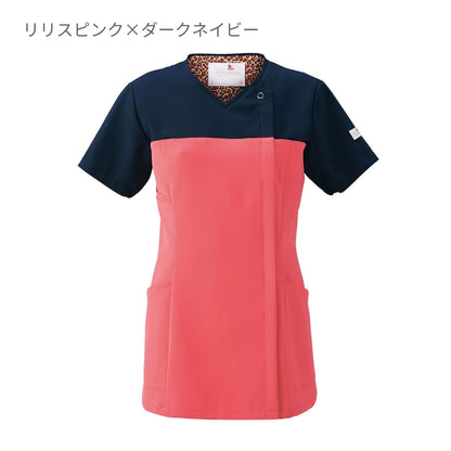レディスジップスクラブ（Wacoal HI collection） | メディカルウェア | 1枚 | HI701 | オークル×リリスピンク