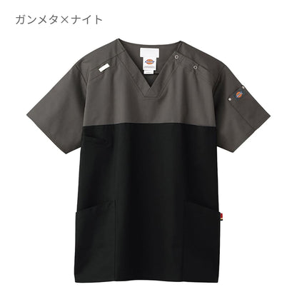 スクラブ（Dickies） | メディカルウェア | 1枚 | 7040SC | カーキ×ダークネイビー