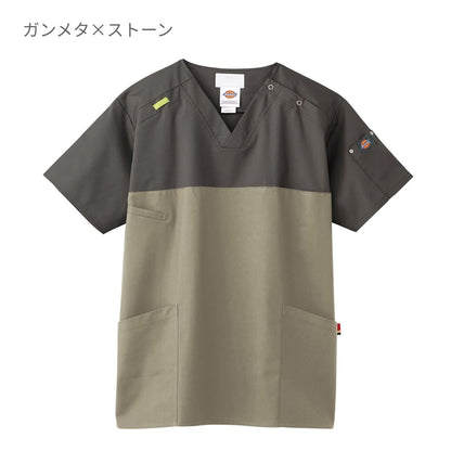 スクラブ（Dickies） | メディカルウェア | 1枚 | 7040SC | ミスティックピーチ×ダークネイビー