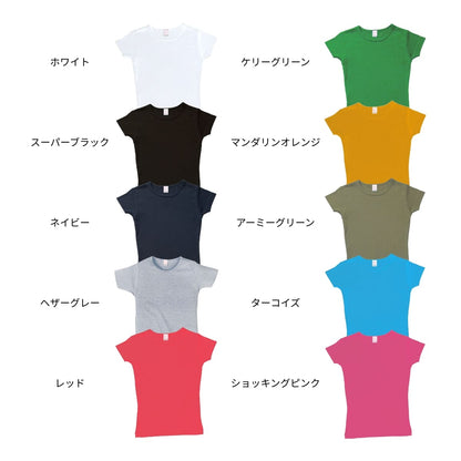 S/S　Tシャツ（袖口リブ無） | レディース | 1枚 | DM4312 | スーパーブラック
