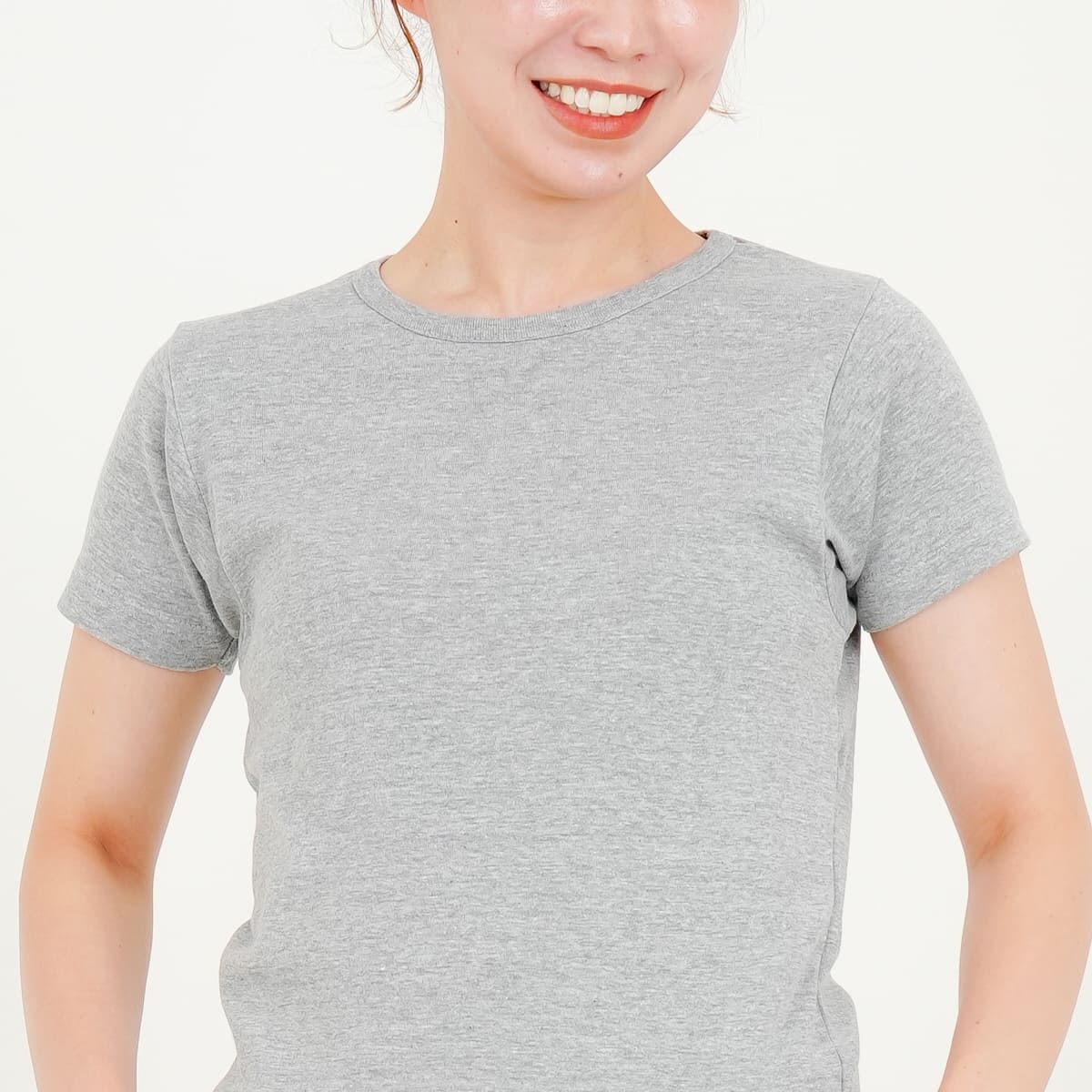 S/S　Tシャツ（袖口リブ無） | レディース | 1枚 | DM4312 | ホワイト