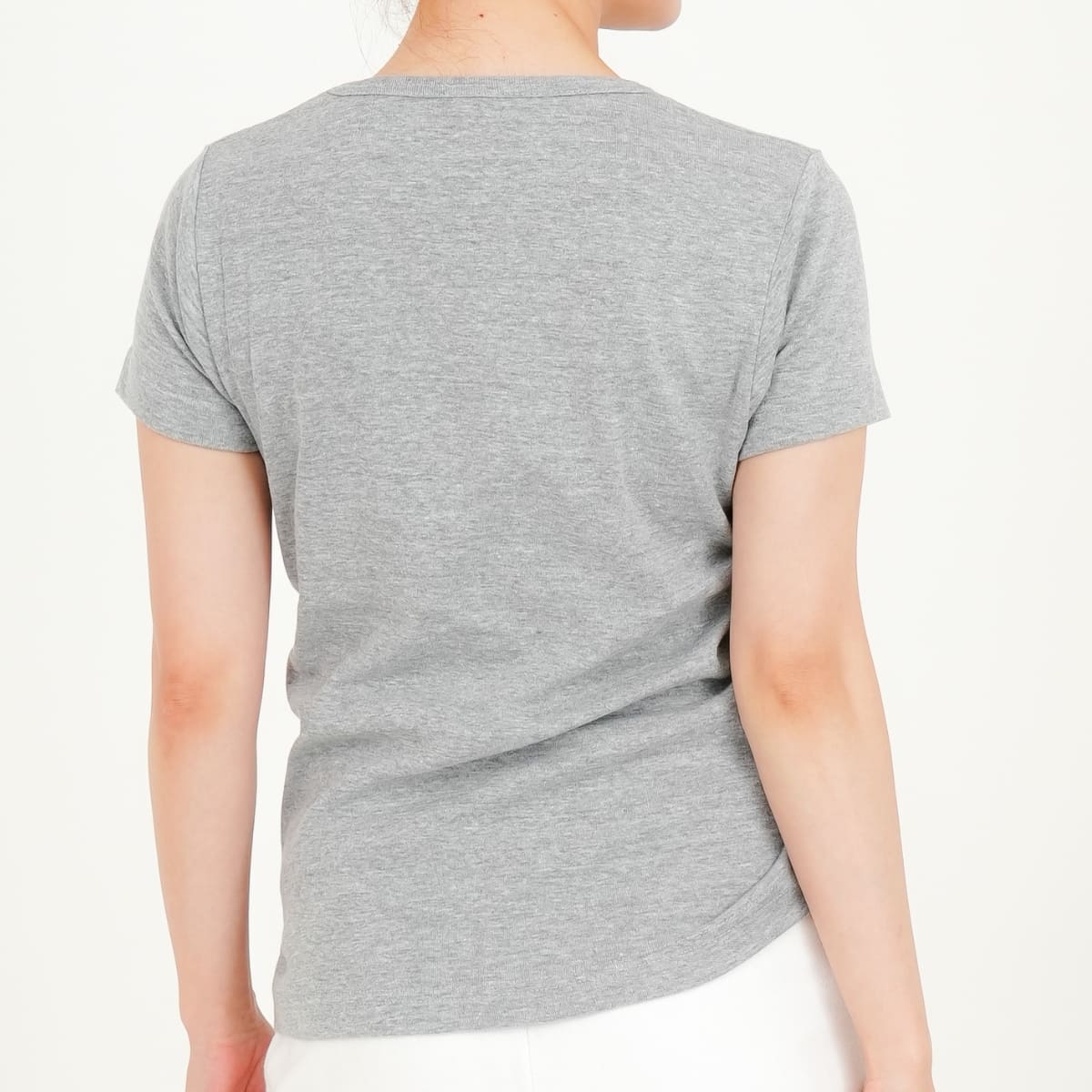 S/S　Tシャツ（袖口リブ無） | レディース | 1枚 | DM4312 | ヘザーグレー