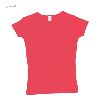 S/S　Tシャツ（袖口リブ無） | レディース | 1枚 | DM4312 | ショッキングピンク