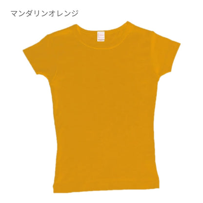S/S　Tシャツ（袖口リブ無） | レディース | 1枚 | DM4312 | マンダリンオレンジ