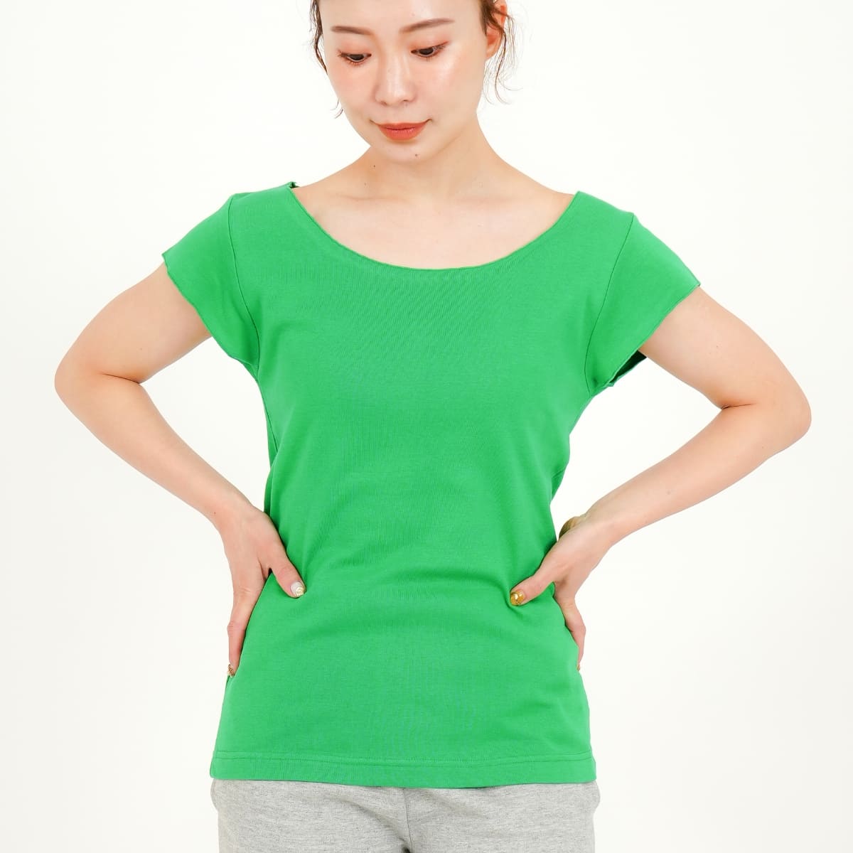 S/S　Tシャツ | レディース | 1枚 | DM4320 | シャーベットグリーン