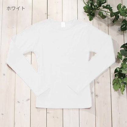 L/S　Tシャツ | レディース | 1枚 | DM4510 | ホワイト