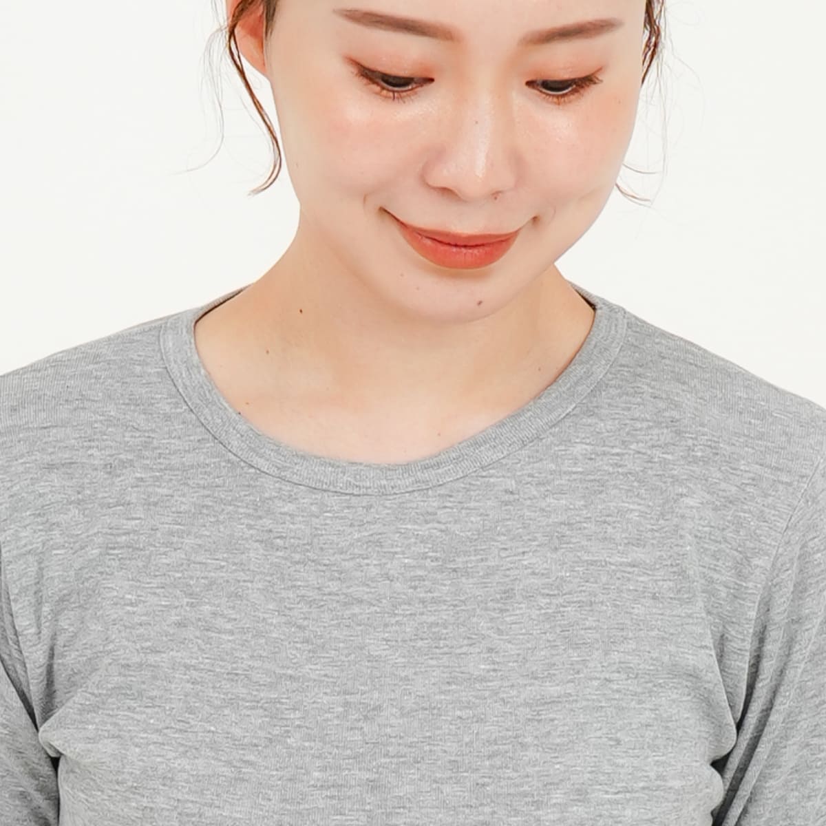 L/S　Tシャツ | レディース | 1枚 | DM4510 | マンダリンオレンジ