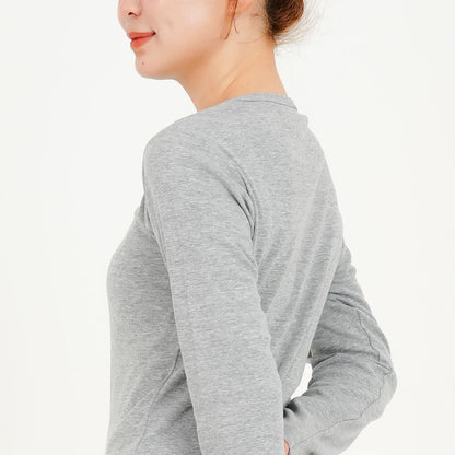 L/S　Tシャツ | レディース | 1枚 | DM4510 | マンダリンオレンジ