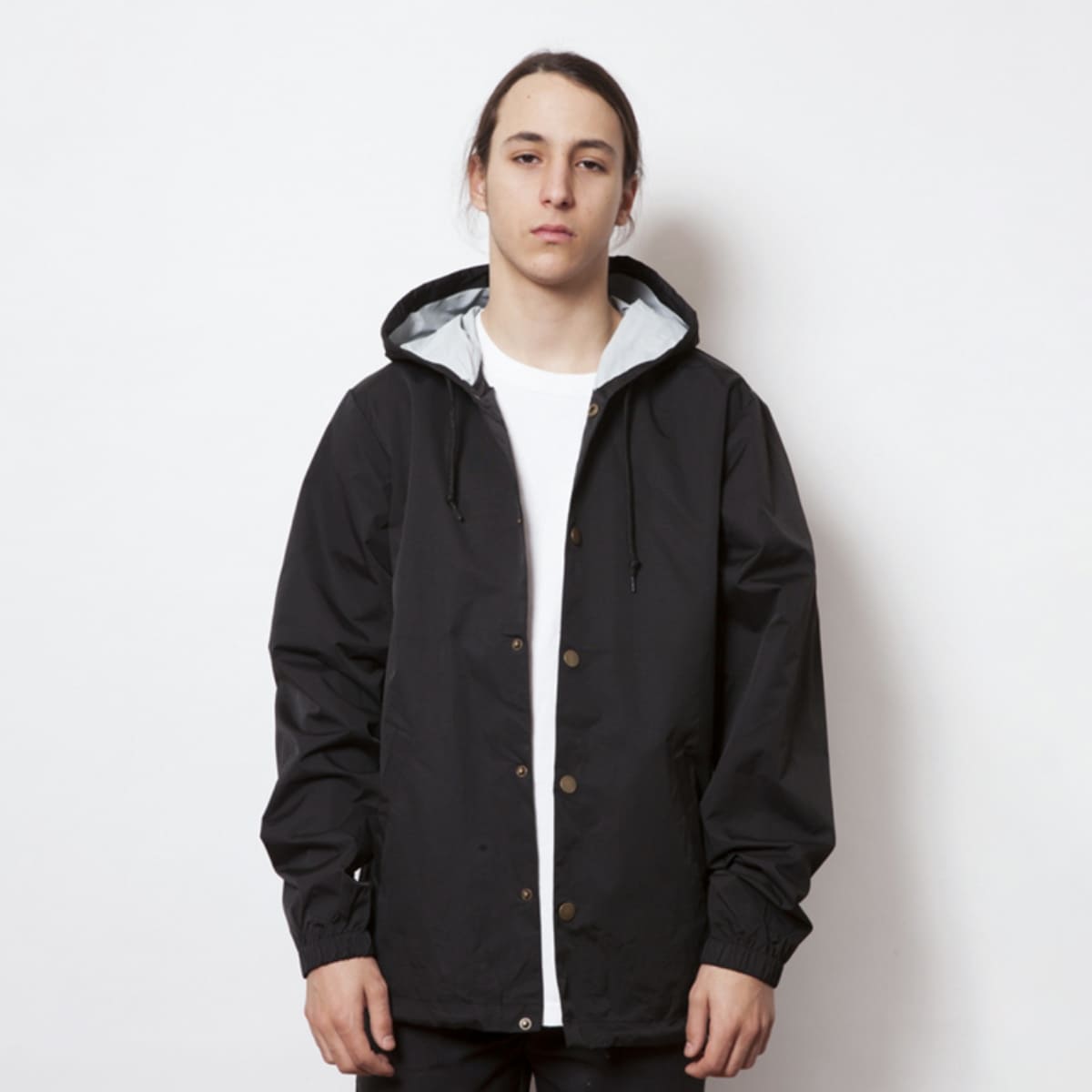 フーデット ウインドプレーカー | メンズ | 1枚 | EXP95NB | ブラック/ブラック