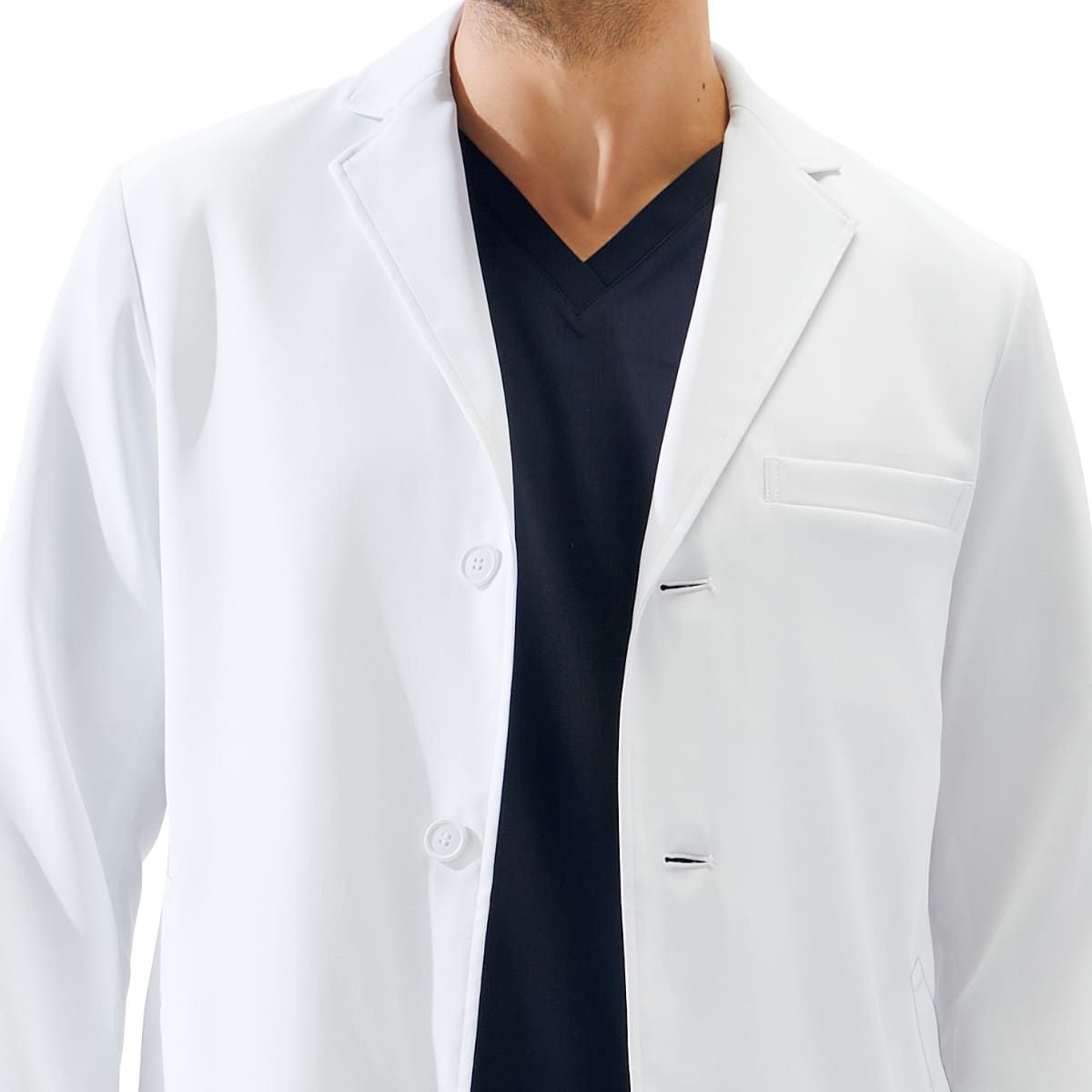 メンズシングルコート | ユニフォーム | 1枚 | 1540SG | ホワイト