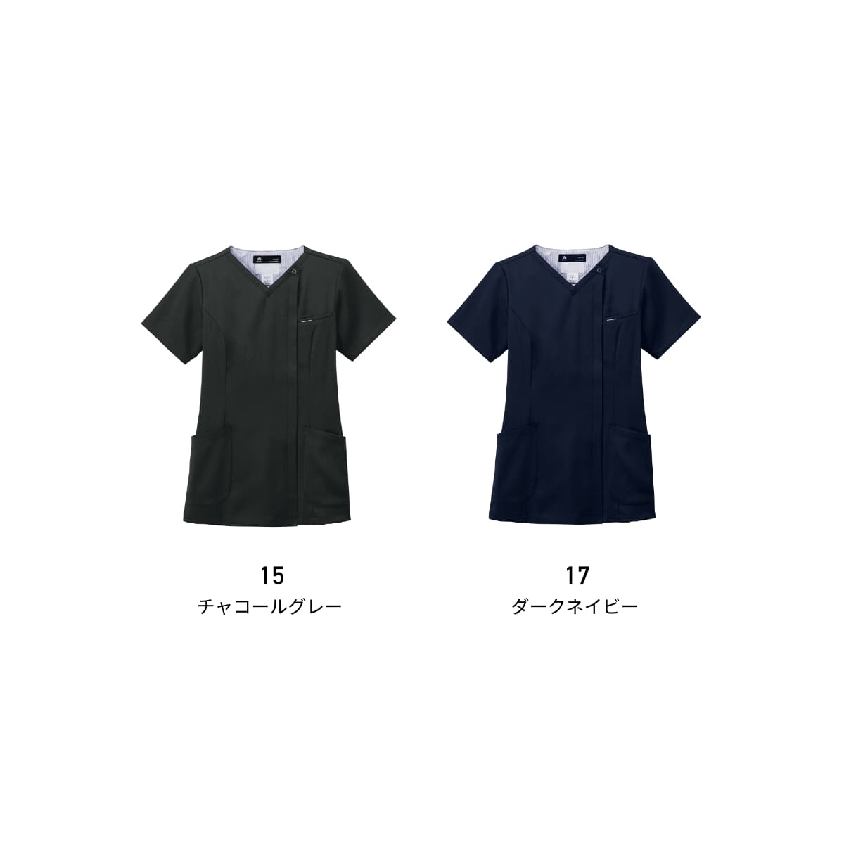 レディスジップスクラブ | ユニフォーム | 1枚 | 7082SC | チャコールグレー